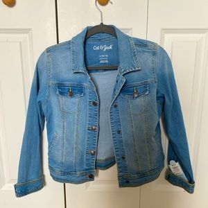 Girls cat and jack denim jacket